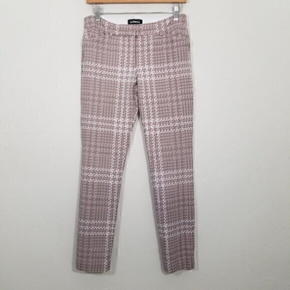 Express‎ Skinny Mid Rise Stretch Dress Pants Size 6L